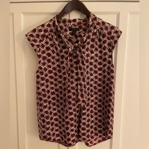 J. Crew silk blouse size 4